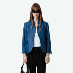 [쟈딕앤볼테르] 베리스 레더 재킷 Verys Crinkled Leather Jacket ZE4FFCTJA200Z84 : 쟈딕앤볼테르