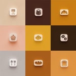 귀여운 디저트 모양 폴리머 클레이 커터, 부드러운 도자기 DIY 귀걸이, 쥬얼리 펜던트 커팅 몰드, 모델링 도구 : 오션글로벌21