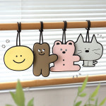 아이코닉 두들 네임택 (러기지택 캐리어 가방 커플 여행 골프 캐디백 캐릭터)01 Smile : 아이코닉디자인