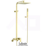 루바인 베네 욕실 레인샤워 수전 해바라기수전 샤워기 골드 유광 RB08GP : 세모난집