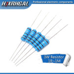 400pcs 3W 금속 필름 저항기 1% 1R  1M 1R 4.7R 10R 22R 33R 47R 1K 4.7K 10K 100K 1 4.7 10 22 33 47 4K7 ohm : 수정공구3