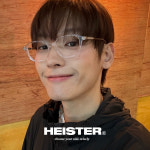 하이스터 안경 네포 Nepo CRY 다각 스퀘어 뿔테 여자 남자 안경테 : 세컨아이즈