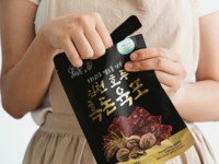 덕전 저염 어린이 돈 돼지고기 육포 맛있는 무첨가 고급 아기 육포 : 덕전887