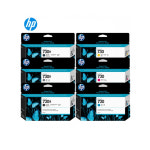 HP 730 정품잉크 130ml 디자인젯 T1600 T1700 T2600 용 / P2V62A P2V63A P2V64A 3ED43A 3ED44A 3ED45A 6색세트 : 대광이커머스몰