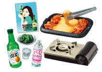 리멘트 한국 포장마차 포차의 밤 한식 미니어쳐 김밥 : 조이퐁
