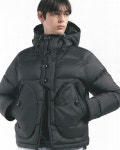 이스트로그 EASTLOGUE DECK DOWN HOODED PARKA (Black Ripstop) : 네스트 스토어