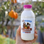 1등급 원유로 만든 딸기 블루베리 선물용 무가당 수제 공주밤 수제 요거트 500ml 4개 : 하대목장