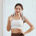 굿핏 어깨마사지기 GOOD-M5 온열 무선 핸즈프리 마사지기계 목 어깨 승모근 안마 : 주식회사 굿프렌드