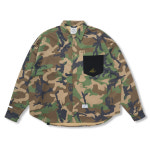 [스티그마] Twill Pocket Oversized Shirts Camouflage : STIGMA