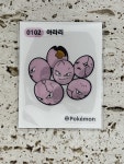 포켓몬빵 띠부씰 0102 아라리  포켓몬 띠부씰 : 영이블리