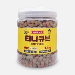 강아지 훈련 용 간식 티니큐브(1.1kg) 가수분해 간식 노즈워크 믹스 : 펫앤아이