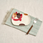 모던하우스 L 뚱냥이 산타애옹 앞접시 점박이냥 D14 NK9124007 : NC 중앙로역점