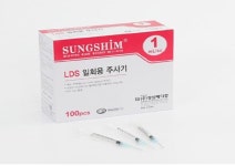 성심 백신용주사기 LDS 주사기1CC 23G 25MM 100개/통 2시이전 주문시 오늘 출발 재고 있슴 : 에스에스 의료기