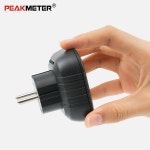 PEAKMETER PM6860D PM6860DR 소켓 콘센트 테스터기 전원 테스트 전압측정 : 퍼플 피시테일 종합 직구