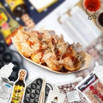 심플 타코야끼 만들기 세트 (100알분) 타코야키셋트 파우더 소스 가쓰오 기본재료묶음 : 맛붐