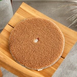 모던하우스 L 포근한 자수 체크 포인트 원형방석 D33 브라운 NF4124008 : NC 중앙로역점