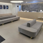 CH515 기능성원단 동물병원 도서관 학교 병원소파 양방쇼파 등 방석 맞춤제작 1950mm : 초이스소파