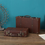 빈티지 럭셔리 유럽풍 촬영소품 상자 여행케이스 3종 : 스티커랜드