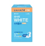 화이트 수퍼흡수 맥시슬림 대형 14+14p/맥시슬림대형날개형 : 제이앤피샵