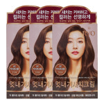 려 우아채 멋내기 새치크림 커피브라운 6C 3개 : 비해피mall