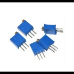 100PCS 3296W 104 100K 트리머 전위차계 3296 100K : 수정공구3
