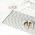 하루의공간 comfy 주방 매트 규조토 발매트 빨아쓰는 욕실 현관 베란다 그린, 45x180cm : 하루의공간