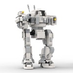 MOC UrbanMech 빌딩 블록 세트, 배틀 메카 게임 로봇 모델 컬렉션, 888 조각 벽돌 장난감, 성인 어린이 생일 선물 : 바다글로벌1