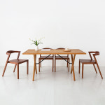 ALTTO 테이블 16585H76 + 소로홈 원목의자 BDC29 고무나무 4인 세트 : 마켓비 공식스토어