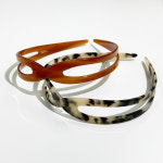 프랑스핀 호피 프레임 포인트 머리띠 헤어밴드 : 몽 레브