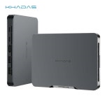 Khadas Mind 1  PC(5.55Wh 배터리 포함) WiFi 6E BT5.3 Mind Link Windows 11 Home 32GB+1TB를 탑재한 초소형 인텔 데스크탑 컴 : 기주... 