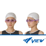 VIEW 뷰 수경 스와이프 안티포그 V640ASA LV 패킹 노미러 : 어씬 스포츠