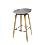 바텐 체어 스툴 테이블 카페 바텐더 와인 칵테일 빠 레스토랑 창가 스탠드 높은 발 거치 받침 플라스틱 나무 우드 목재 프레임 아일랜드 식탁 홈... 