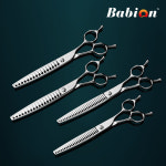 바비온 전문가 강아지 애견 펫 미용가위 피아노 요술가위 440c 무료연마권 : 라이징몰