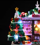 FO 펀홀 F9055 크리스마스 뉴스 가판대 모듈러 조명포함 호한블럭 : 타오샵k