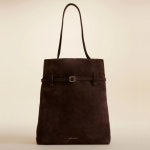 [MANU ATELIER Tote du Jour Suede] 마누아틀리에 듀 주르 스웨이드 토트백 숄더백 Brown : IPSSI