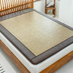 한일의료기 두꺼운 전기장판 거실 침대 온열매트 프리미엄 금강약돌 전기매트 싱글 1인용 : 더블유와이제이