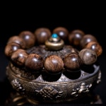 염주 팔찌 천연 침향 피델리티 싱킹 그레이드 오래된 소재 브루나이 부처님 비즈 남성용 및 : 제브몰