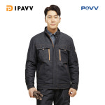 [파브 P&VV] WM-J6004,WM-P6004 동계,겨울근무복,하의 기모바지 작업복,작업복,워크웨어,데님작업복,청작업복 상의 (기본상호자수 무료)... 