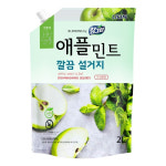 라이온 참그린 애플민트 깔끔 주방세제 2L : 정성드림마트