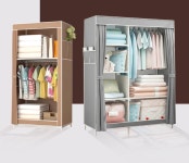 원룸 하숙방 민박 비키니옷장 좁은방 가성비 소형 옷장 드레스룸 보조옷장 : 슈퍼 러너