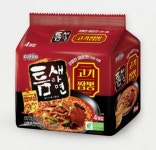 팔도 틈새라면 고기짬뽕 120g x4봉 : 맛집유통