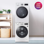 LG 트롬 세탁기 건조기 세트 F12WVA-10WB (F12WVA+RH10WTA) 12+10KG 오피스텔 1인가구 방문설치 : LG전자인증점 삼정
