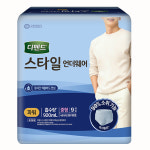 유한킴벌리 디펜드 스타일 언더웨어 남성파워 중형9개입/대형8개입 x 택일 1팩 : 주식회사 바른생활