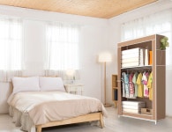 원룸 하숙방 민박 비키니옷장 좁은방 가성비 소형 옷장 드레스룸 보조옷장 : 슈퍼 러너