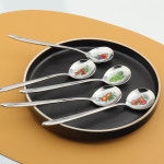 삼미 펄과일 화채스푼 디저트  빙수 스푼 삼미수저 : 올리스푼