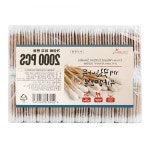 면봉2000개 대량면봉 사우나 업소용 나무 목욕탕 대용량 : 더블우몰