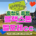 3인도 가능한 수도권과 지방의 중간 만남의장소인 증평 블랙스톤벨포레cc 1박2일투어 : 자이언트1박2일골프