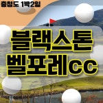 충청도 골프 블랙스톤벨포레cc 1박2일 36홀 골프패키지 : 일박이일자이언트골프