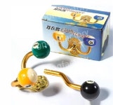 당구장 인테리어 벽장식 옷걸이 포켓볼 소품 꾸밈 세트 당구공 행거 당구동 벽장식옷걸이 : 퐁퐁공장