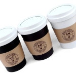 미니 커피컵 휴지통 식당휴지통 : 하리수리마켓